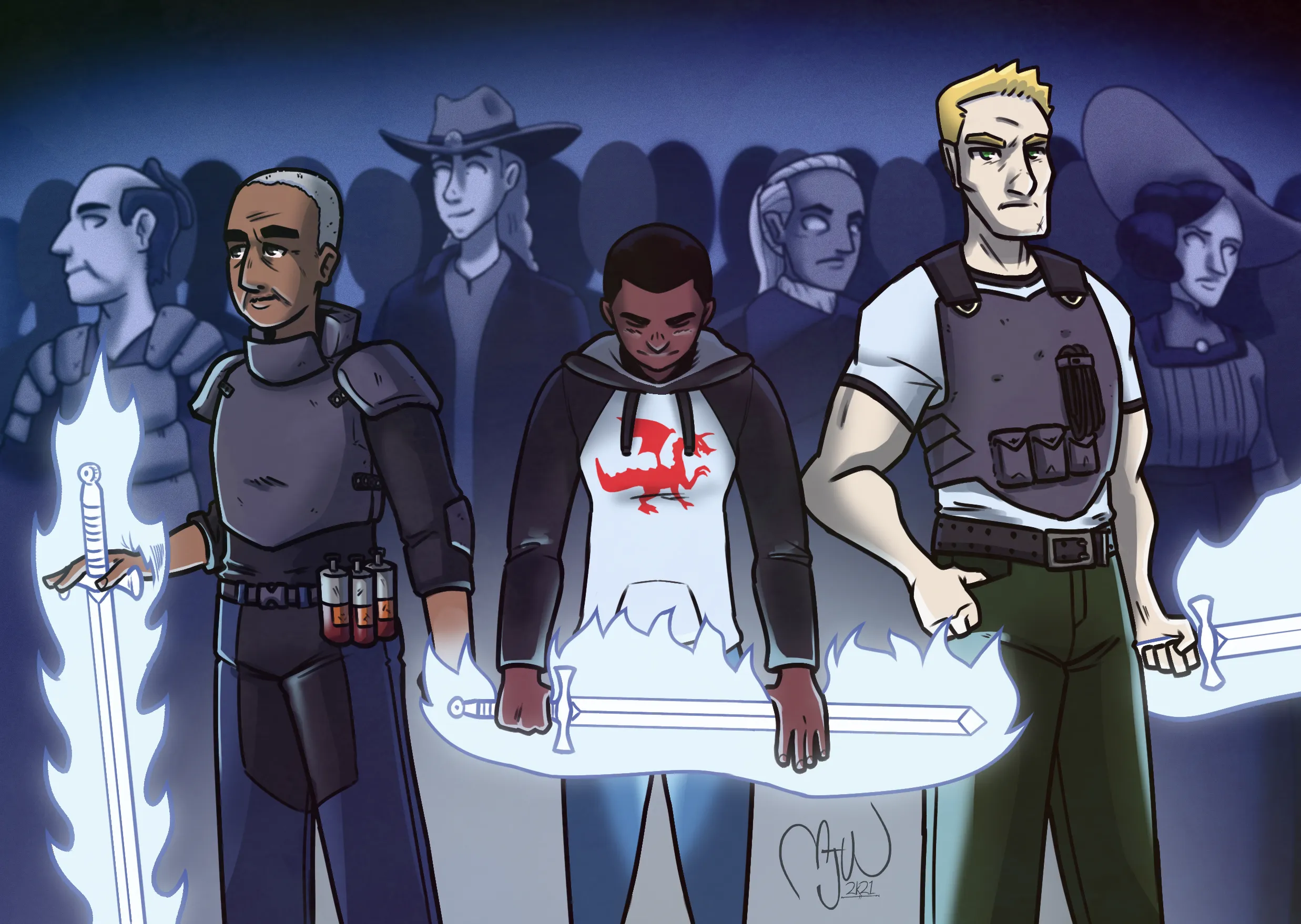 Grail Knights by Mike Williams